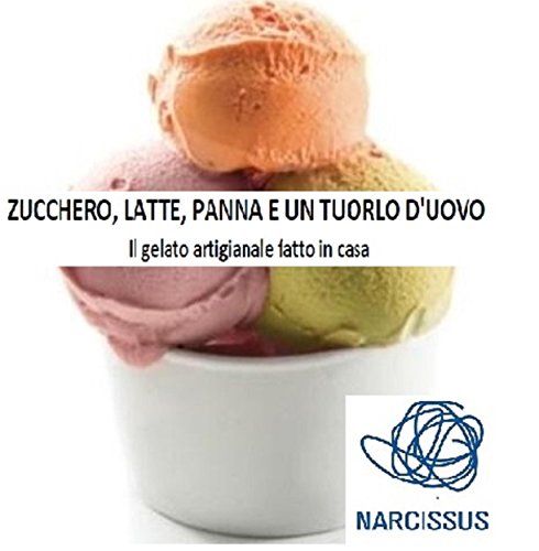 ZUCCHERO, LATTE, PANNA E UN TUORLO D'UOVO. Il gelato artigianale fatto in casa. (Italian Edition)