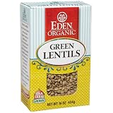 Eden Organic Green Lentils 16 Ounce Boxes Pack of 6 by EDEN