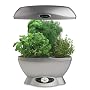 AeroGarden 901013-1200 Space-Saver 6 with Gourmet Herb Seed Kit, Silver
