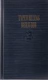 Typewriting Behavior: Psychology Applied to Teaching and Learning Typewriting