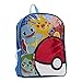 Pokemon Boys' Pokeball Pocket 16 Inch Backpack