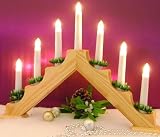 Wooden Candle Bridge 7 Bulb