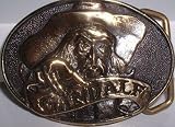 Vintage Gandalf belt buckle 'Lord of the Rings'