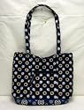 Vera Bradley Bucket Tote Bag Night Owl