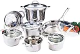 BergHOFF Tulip 12-Piece Glass Covered Cookware Set