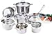 BergHOFF Tulip 12-Piece Glass Covered Cookware Set