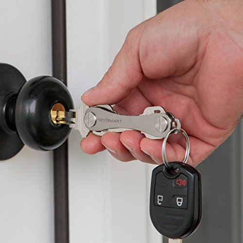 KeySmart - Compact Key Holder (Extended Titanium)