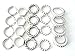 Scarf Rings 5 Styles 20pcs Scarf Rings Charms Slides For Pendant Jewelry Accessory
