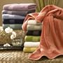Turkishtowels Bamboo Collection 650 gsm 40% Rayon from Bamboo 60% Combed Egyptian Cotton 6 Piece Towel Set (2 Bath Towel, 2 Hand Towel,2 Wash Cloth)
