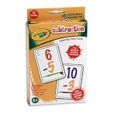 Crayola Subtraction Flash Cards