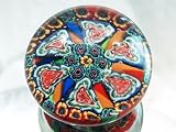 Murano Design Glass Art Millefiori Paperweight PW-1110
