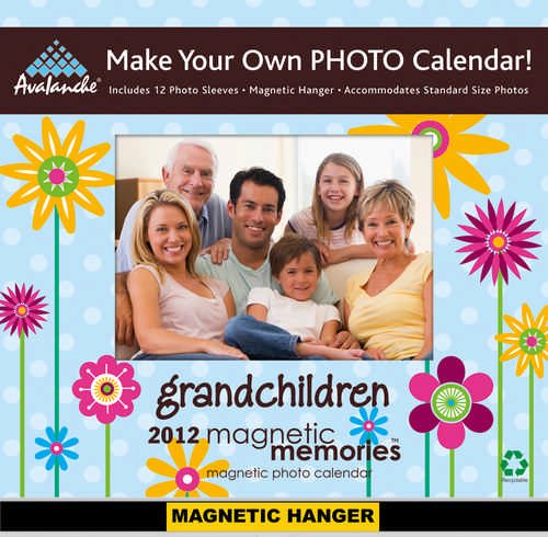 My Grandchildren Photo 2012 Magnetic Mount Wall Calendar