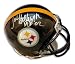 Autographed John Stallworth Steelers Mini Helmet