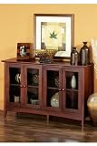 Hawthorne 47.5w Four-door Lowboy With Glass Doors