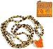 TULSI JAPA MALA w/ Om Zippered Mala Pouch ~ 108 Prayer Beads on Knotted String