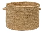 UPC 884381360034 product image for Simple Chenille Utility Basket, 14 by 10-Inch, Buff Gold | upcitemdb.com