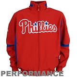 Majestic Philadelphia Phillies Youth Red Therma Base Premier Elevation Performance Jacket