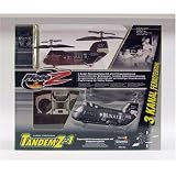 Silverlit - 87411 - V�hicule Radio command� - H�licoptere - Tandem-Z SWAT (3 canaux)par Silverlit