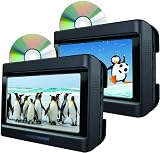 Next Base - Kit Click Duo Deluxe Lite - Lecteur DVD Portable - Double écrans 9
