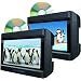 Next Base - Kit Click Duo Deluxe Lite - Lecteur DVD Portable - Double �crans 9" avec 2 lecteurs DVD int�gr�s + support Click & Go Int�gr� Actif