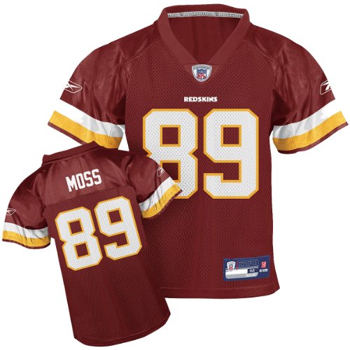 Reebok Washington Redskins Santana Moss Boys Replica Jersey Kids 5-6 Medium