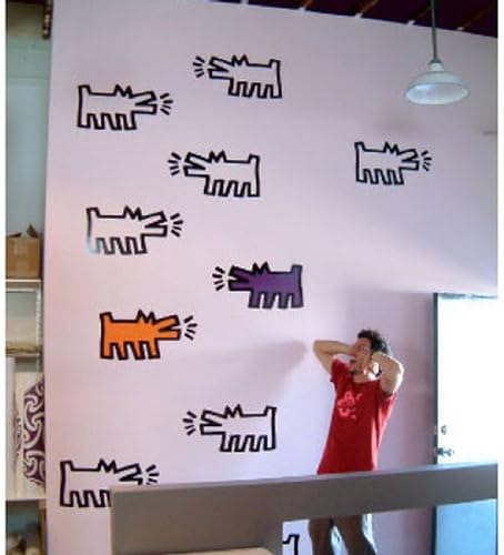 Pack of Dogs Wall Stickers by Keith Haring