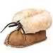 Minnetonka Genuine Sheepskin Bootie (Infant/Toddler)