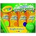 CRAYOLA WASHABLE FINGERPAINT BRIGHT COLORS