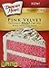 Duncan Hines Signature Pink Velvet Buttery Vanilla Flavor Cake Mix, 16.5oz Box (Pack of 3)