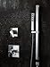 Delta Faucet Single-Spray H2Okinetic Slide Bar Hand Held Shower with Hose, Chrome Handheld Shower Head, Slide Bar Hand Shower, Handheld Shower, Detachable Shower Head, Chrome 51567