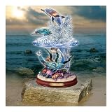 Reflections Of Paradise Dolphin Figurine by The Bradford Exchange