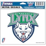 MINNESOTA LYNX OFFICIAL LOGO 4"x6" ULTRA DECAL WINDOW CLING