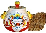 Review Paris and Beebee  / BISCOTTI JAR W/1 LB BISCOTTI COOKIES