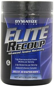 Dymatize Nutrition Elite Recoup, Blue Raspberry, 30-Count