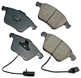 Akebono EUR1111 EURO Ultra-Premium Ceramic Brake Pad Set