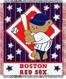 Boston Red Sox 36''X48'' Woven Baby Throw Blanket