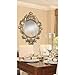Kenroy Home Louis Wall Mirror with Silver Leaf Finish, 28 by 38-Inch