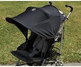 51LfCZVnpiL. SL160  Sunshine Kids Shade Maker Canopy For Strollers, Black