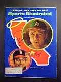 Dave Duncan Oakland Athletics & Jim Fregosi Los Angeles Angels Autographed May 3, 1971 Sports Illustrated Magazine