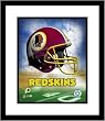 Washington Redskins NFL Framed 8x10 Photograph Team Logo and Football Helmet Collage