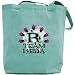 Canvas Tote Bag Green Water 