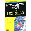 HTML, XHTML & CSS pour les nuls