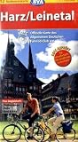 ADFC-Radtourenkarte 12 Harz / Leinetal: Radfernwege / Bahn / Bett / Bike