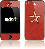 Skinit Houston Astros - Solid Distressed Vinyl Skin for Apple iPhone 4 / 4S