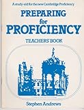 Preparing for proficiency