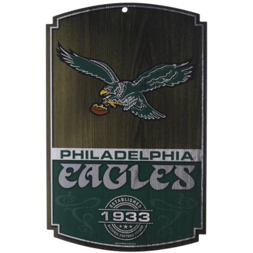 Wincraft Philadelphia Eagles Legacy Collection Wood Sign