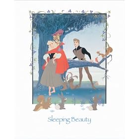 Art4Kids Sleeping Beautyand Prince Mounted Art Print -16