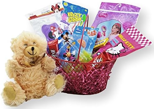 Navamark Special Deliveries Gift Basket for Girls: Minnie, Mickey and Friends