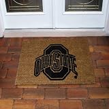 NCAA Ohio State Buckeyes Flocked Coir Door Mat