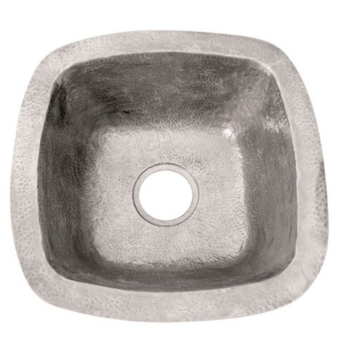 Barclay Products Hammered Pewter Prep/Bar Sink
